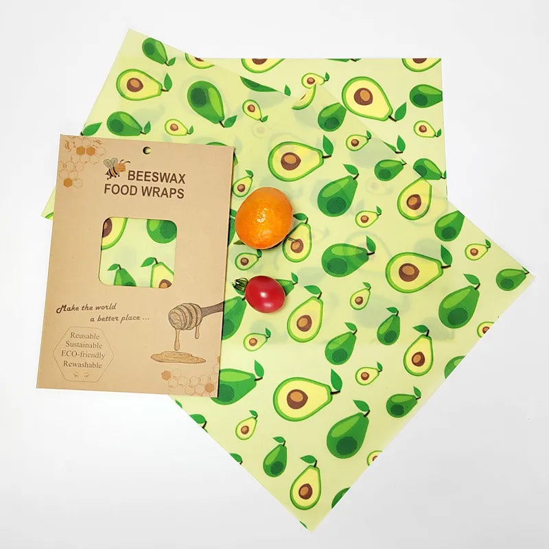 Levaria Beeswax Wrap Set — 3 Pieces